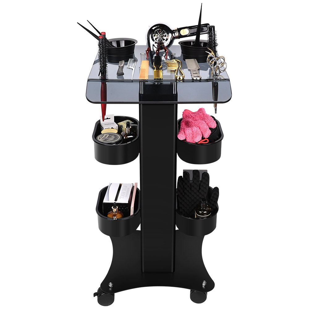 Salon Tray on Wheels